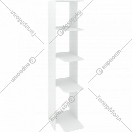 Стеллаж «Кортекс-мебель» КМ31 угловой, белый