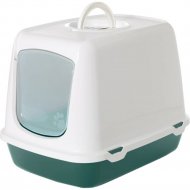 Туалет-домик «Savic» Oscar, белый/зеленый, 50х37х39 см