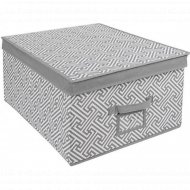 Короб для хранения «Handy Home» Орнамент, 93057, серый, 500х400х250 мм