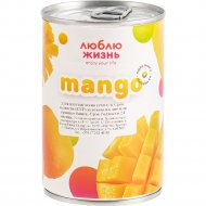 Пюре «Люблю жизнь» из манго, 430 г