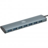 USB-хаб «Digma» HUB-7U3.0С-UC-G, серый