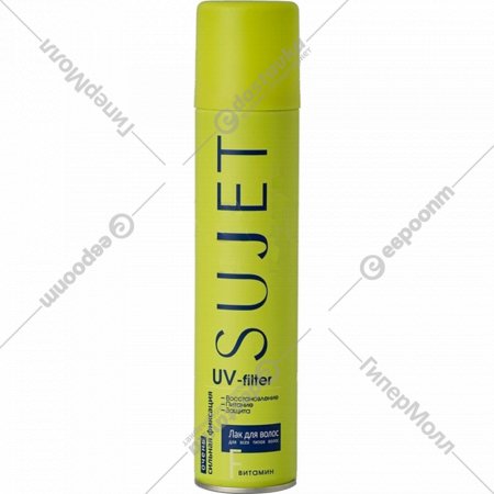 Лак для волос «Sujet» UF-Filter, очень сильная фиксация, 180 мл
