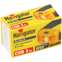 

Фонарь"NAVIGATOR"NPT-H17-3AAA 1COBLED3Вт