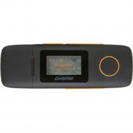 MP3 плеер «Digma» U3 4GB, черный/оранжевый