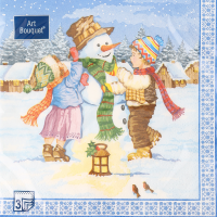 

Салфетки"ART BOUQUET"(дети/снегов)3с20шт