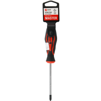 

Отвертка"MASTER"(PH2x100мм)