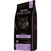 

Корм д/кош."FITMIN"(Life Hairball)1.8кг
