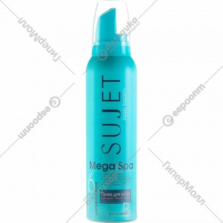 Пенка для волос «Sujet» Mega Spa, мегафиксация, 160 мл