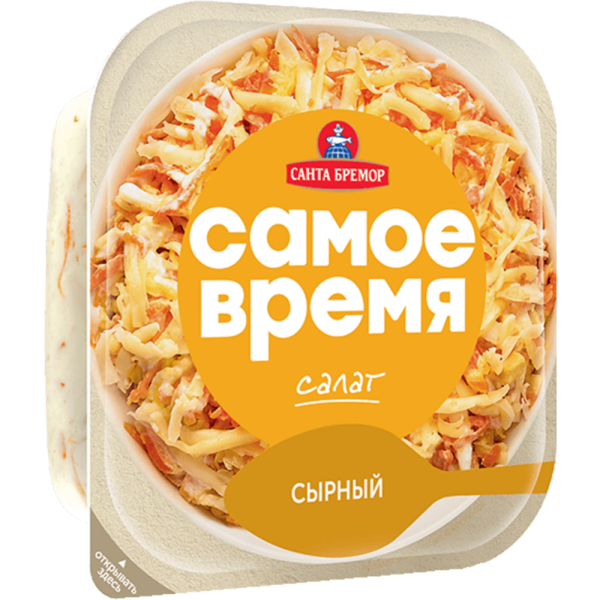 Салат самое время сырный