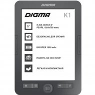 Электронная книга «Digma» K1, Dark Grey