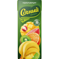 

Нектар "СОЧНЫЙ ФРУКТ"(м/фрукт,т.з) 0.2л
