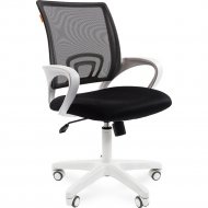 Кресло офисное «Chairman» 696, белый TW-11/TW-01 черный