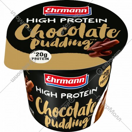 Молочный пудинг «Ehrmann» безлактозный, 1.5%, со вкусом шоколада, 200 г