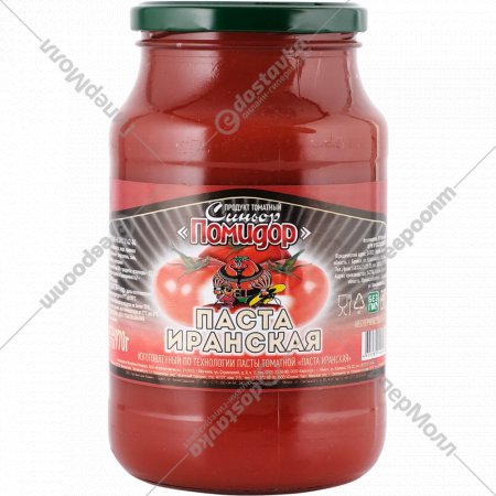 Продукт томатный «Синьор Помидор» паста иранская, 970 г