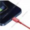 Кабель «Baseus» Superior, Fast Charging Data USB to iP 2.4A, Red, CALYS-A09, 1 м