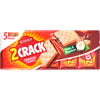 

Крекер "2 CRACK" (какао-орех) 235г