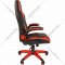 Кресло геймерское «Chairman» Game 15, черный/красный