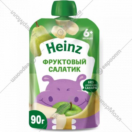 Пюре фруктовое «Heinz» фруктовый салатик, 90 г