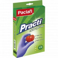 Перчатки «Paclan Practi» нитриловые, размер L, 10 шт