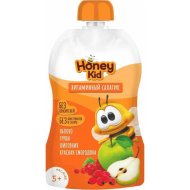Пюре фруктово-ягодное «Honey Kid» витаминный салатик, 90 г