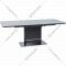 Обеденный стол «Signal» Pallas Ceramic 160, раскладной, серый мрамор/черный