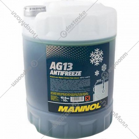 Антифриз «Mannol» AG13 -40C, MN4013-10, зеленый, 10 л