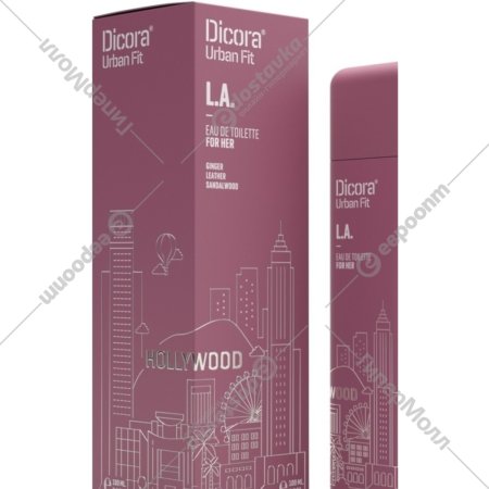 Туалетная вода «Dicora» Лос-Анджелес, женская, 100 мл