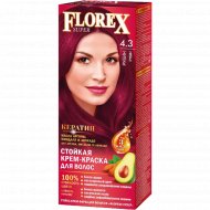 Крем-краска «Florex» Super, 4.3, рубин