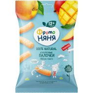 Палочки Фруто Няня кукурузные, яблоко и манго, 20 г