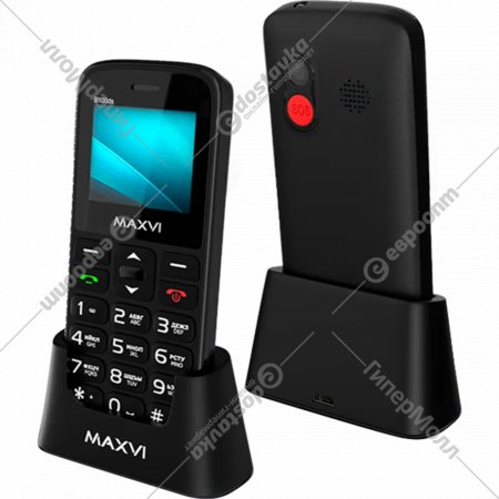 Мобильный телефон «Maxvi» B100ds, black