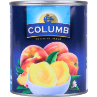 

Персики "COLUMB" (рез.пол.в с/с) 820г