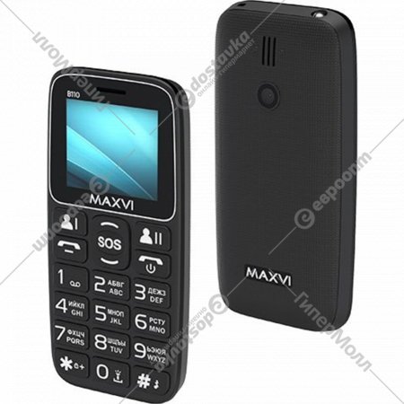 Мобильный телефон «Maxvi» B110, black
