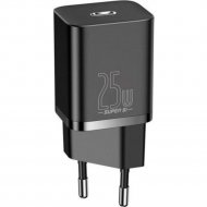 Сетевое зарядное устройство «Baseus» Super Si Quick Charger 1C 25W EU Sets Black, TZCCSUP-L01