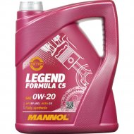 Масло моторное «Mannol» 7921 Legend Formula C5 0W-20 Api SP, 5 л