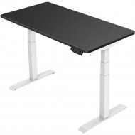 Письменный стол «Smartstol Slim» 140х80х1.8, черный+белый