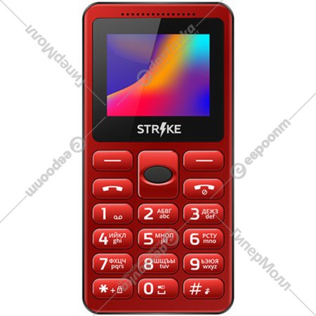 Мобильный телефон «Strike» S10, красный