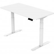 Письменный стол «Smartstol Slim» 120х80х1.8, белый/белый
