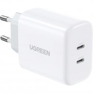 Сетевое зарядное устройство «Ugreen» CD243, White, 10343