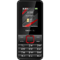 

Мобильный телефон"TEXET"(TM-207,черный)