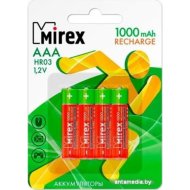 Набор аккумуляторов «Mirex» HR03-10-E4, 4 шт