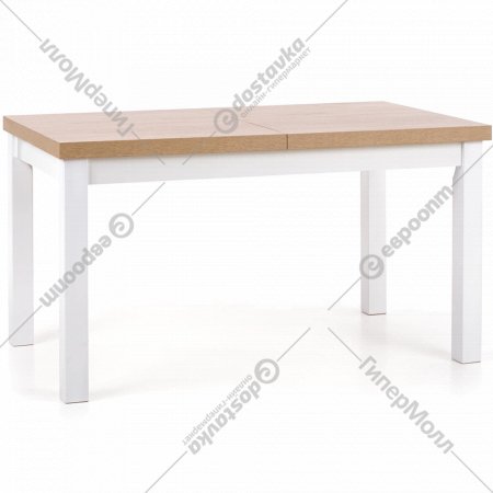 Обеденный стол «Halmar» Tiago, раскладной, дуб сонома/белый