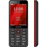 

Мобильный телефон"TEXET"(TM-309,черный)