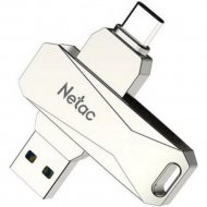 USB-накопитель «Netac» U785С, USB 3.0+TypeC, 32GB, NT03U785C-032G-30PN