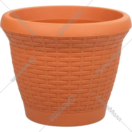 Горшок для цветов «Serinova» Rattan №4, 20-HS0408101-200100, терракот, 15 л