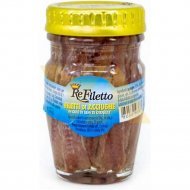 Филе анчоуса в подсолнечном масле «Re Filetto» 75 г