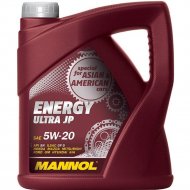 Масло моторное «Mannol» Energy Ultra JP 5W-20 Api SP, 5 л