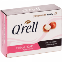 

Крем-мыло"Q'RELL"(масл.ореха макад.)100г