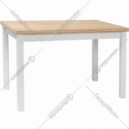 Обеденный стол «Signal» Adam 100, дуб/белый