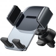 Автомобильный держатель «Baseus» Easy Control Clamp Car Mount Holder, Air Outlet Version Black, SUYK000101