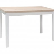 Обеденный стол «Signal» Adam 120, дуб сонома/белый
